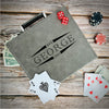 Royal Flush Customizable Poker Pal Set - Personalized with Your Name & Year | Deluxe Poker Kit