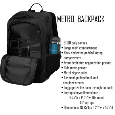 Personalized Metro Backpack