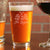 The Man, Myth, Legend 16 oz Pint Beer Glass - Design: THEMAN