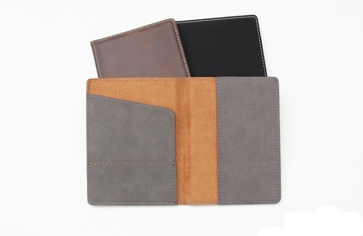 Unique Personalized Jet Personalized Passport Holder Customized Gifts for Men by Groovy Guy