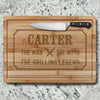 Personalized Grilling Cutting Board for Men