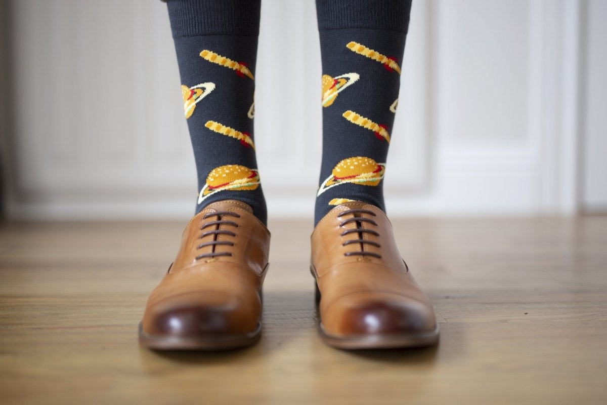 Unique Personalized Silly Socks Customized Wearables Gifts for Men by Groovy Guy