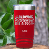 Red Retirement Tumbler With Professional Retiree Design