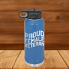 Proud Female Veteran Water Bottle