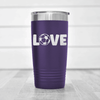 Purple soccer tumbler Pure Passion For The Pitch
