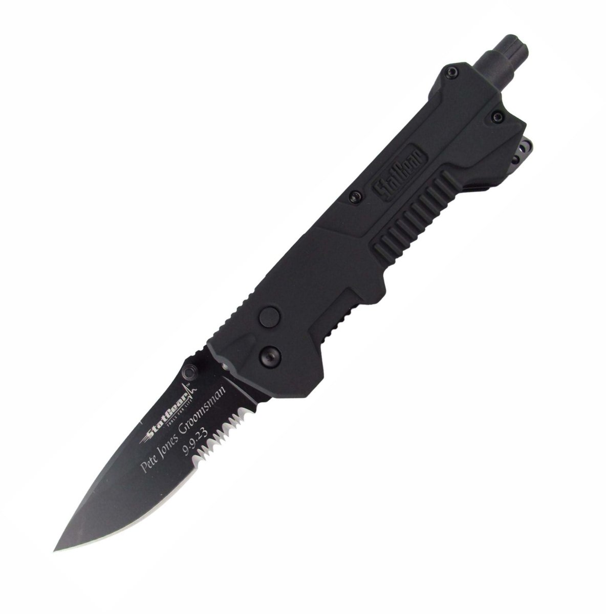 Survival Knife with personalized engraving and multifunctional tools