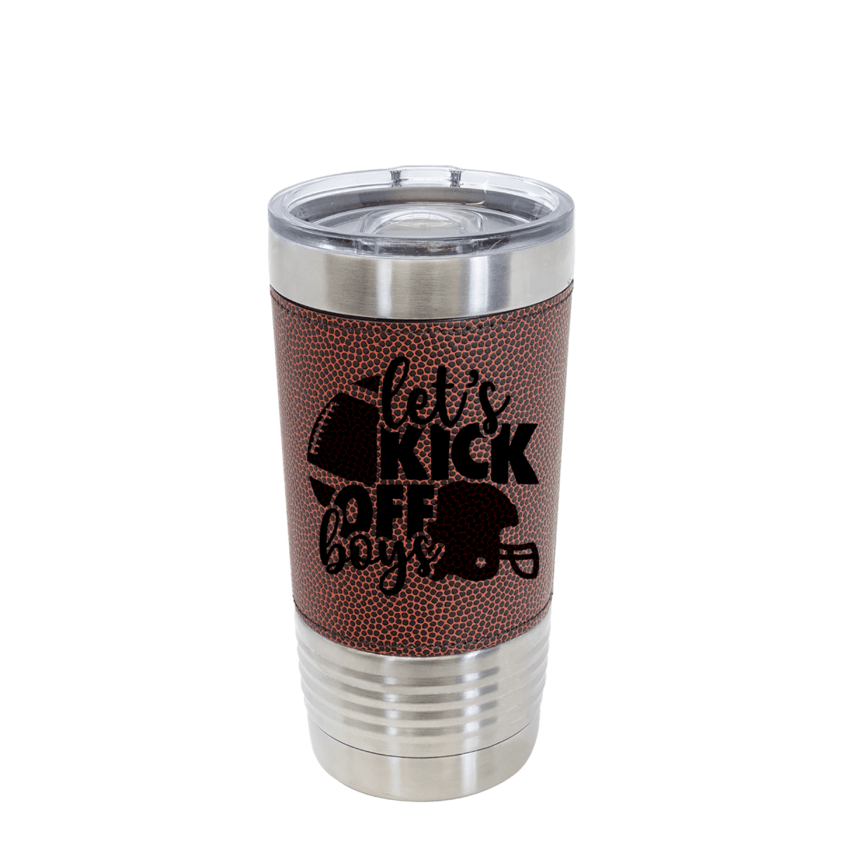 Unique Personalized Ready Set Football Football Tumbler Customized Football Tumbler Gifts for Men by Groovy Guy