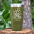Military Green Retirement Tumbler With Retired Doctor Design