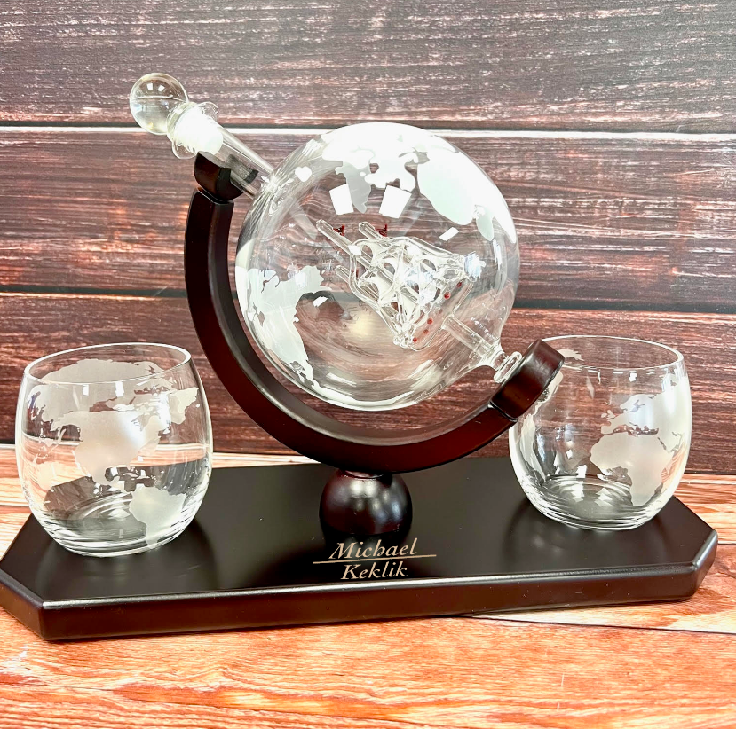 Galactic Spirits: The Blaster Decanter Set - Groovy Guy Gifts