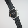 Black Steel Minimalist Watch