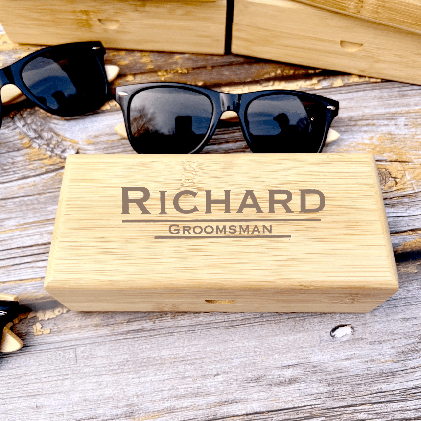 Personalized Groomsmen Sunglasses Groovy Guy Gifts