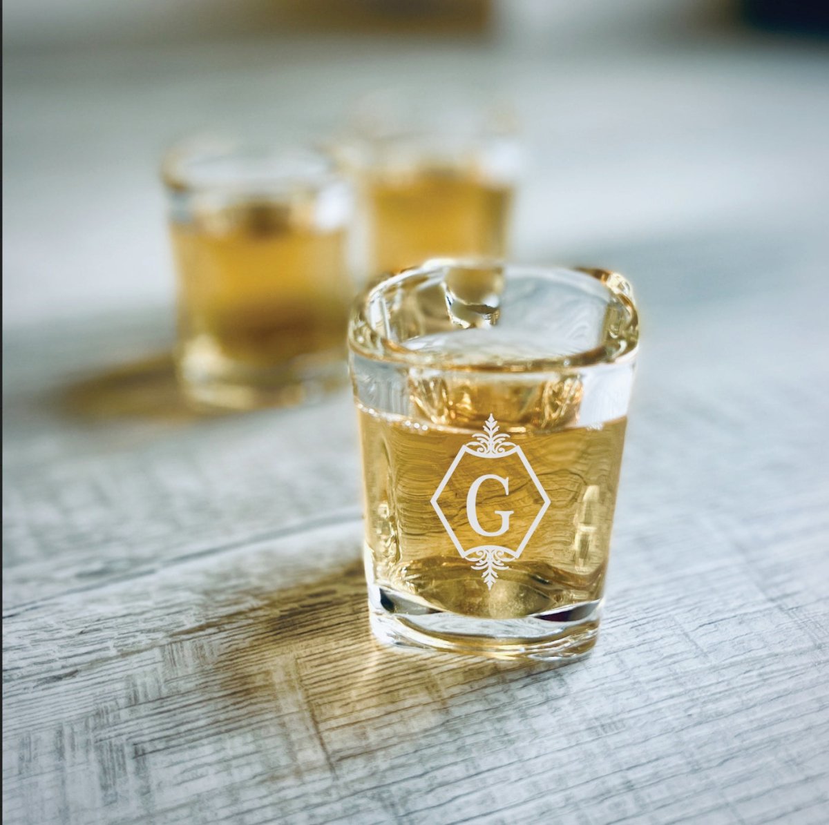 Monogrammed Shot Glass