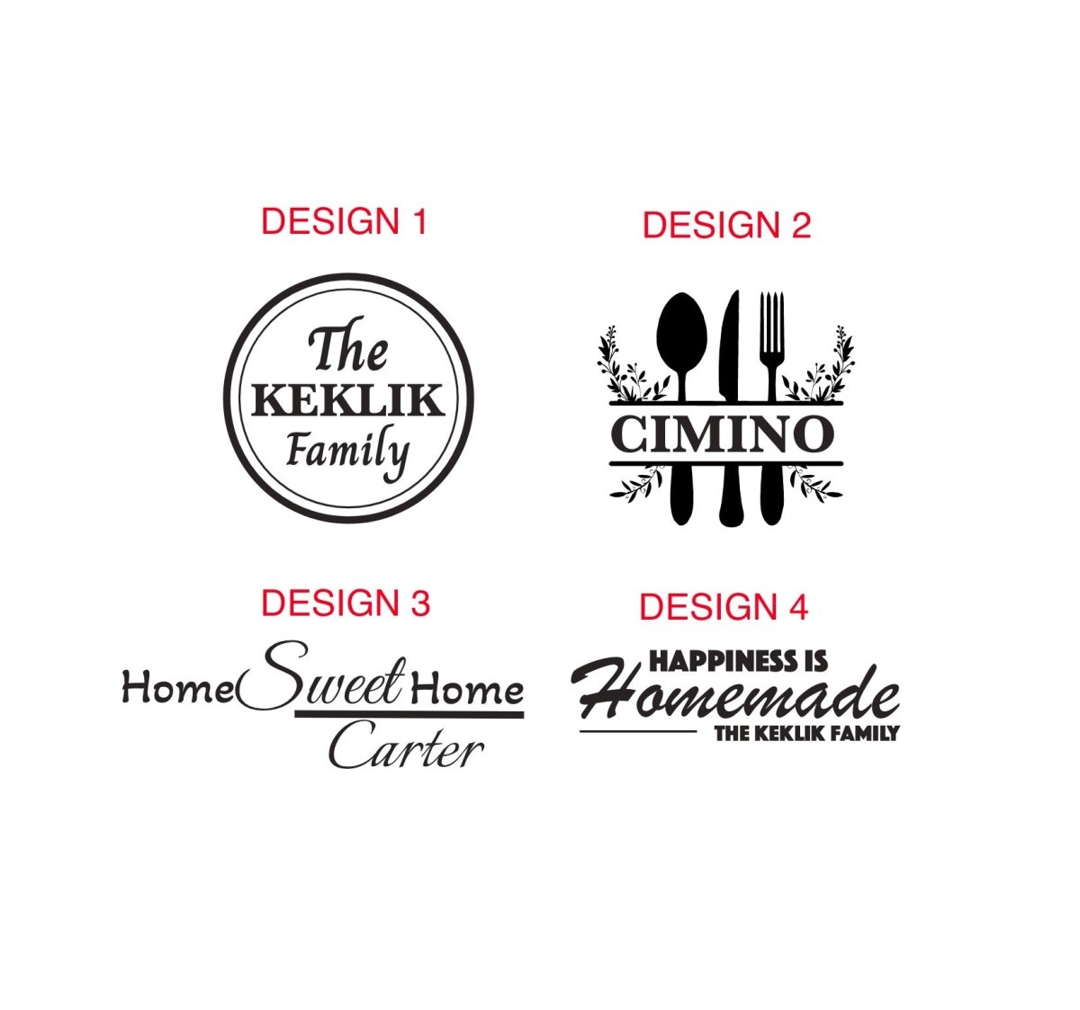 Unique Personalized Family Cutting Board Customized cutting board Gifts for Men by Groovy Guy