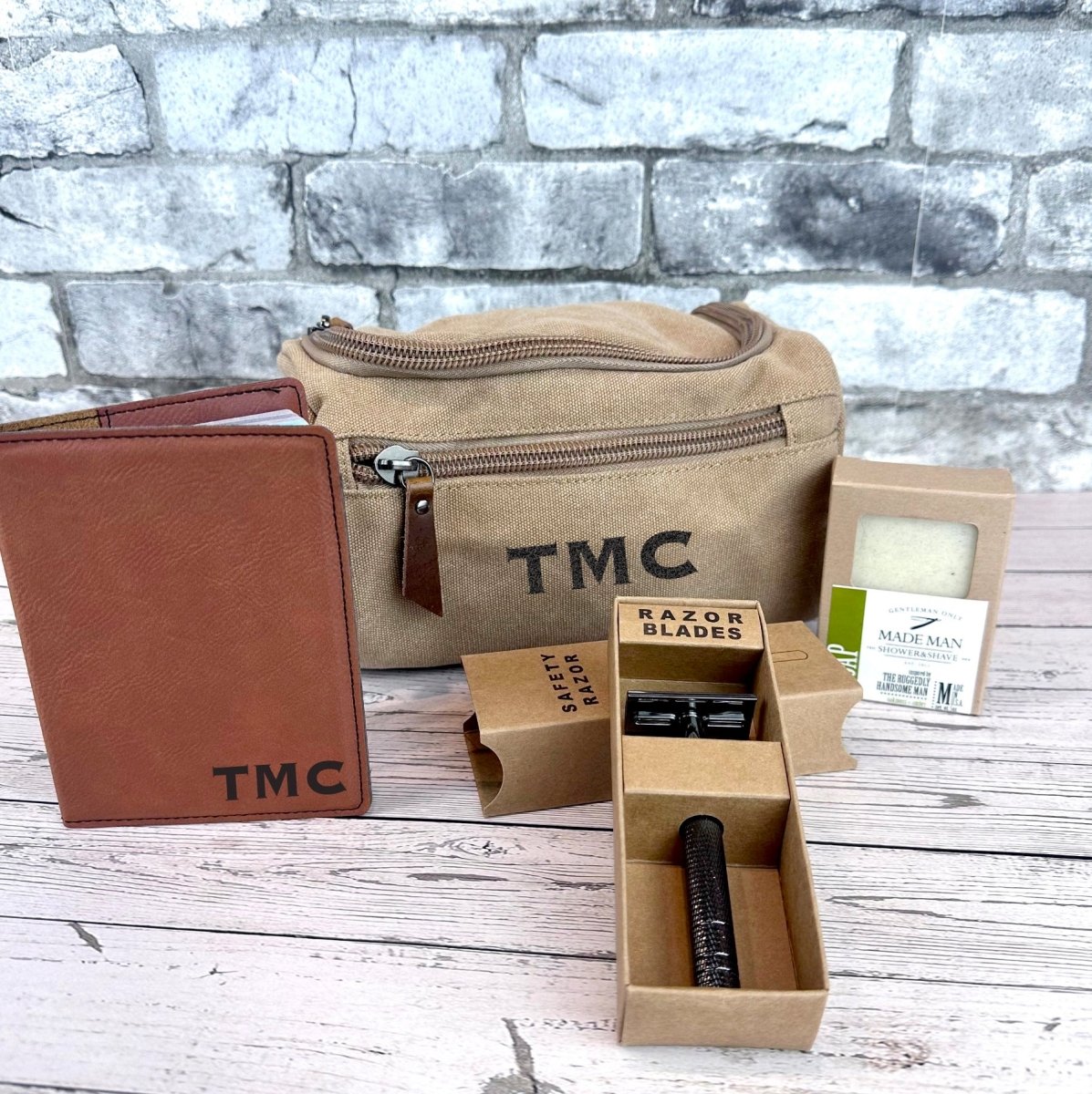 Unique Personalized First Class Set Customized Gifts for Men by Groovy Guy