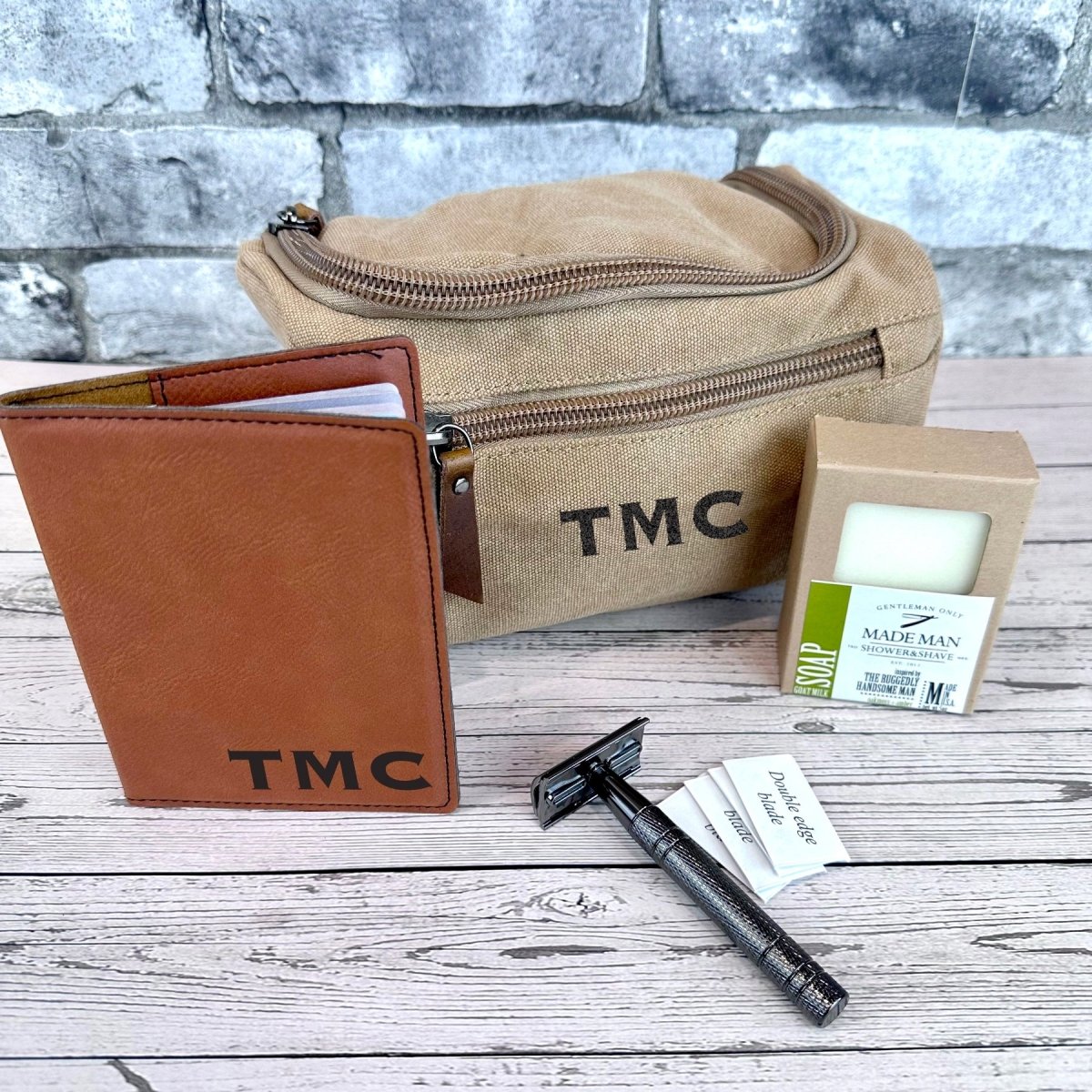 Unique Personalized First Class Set Customized Gifts for Men by Groovy Guy
