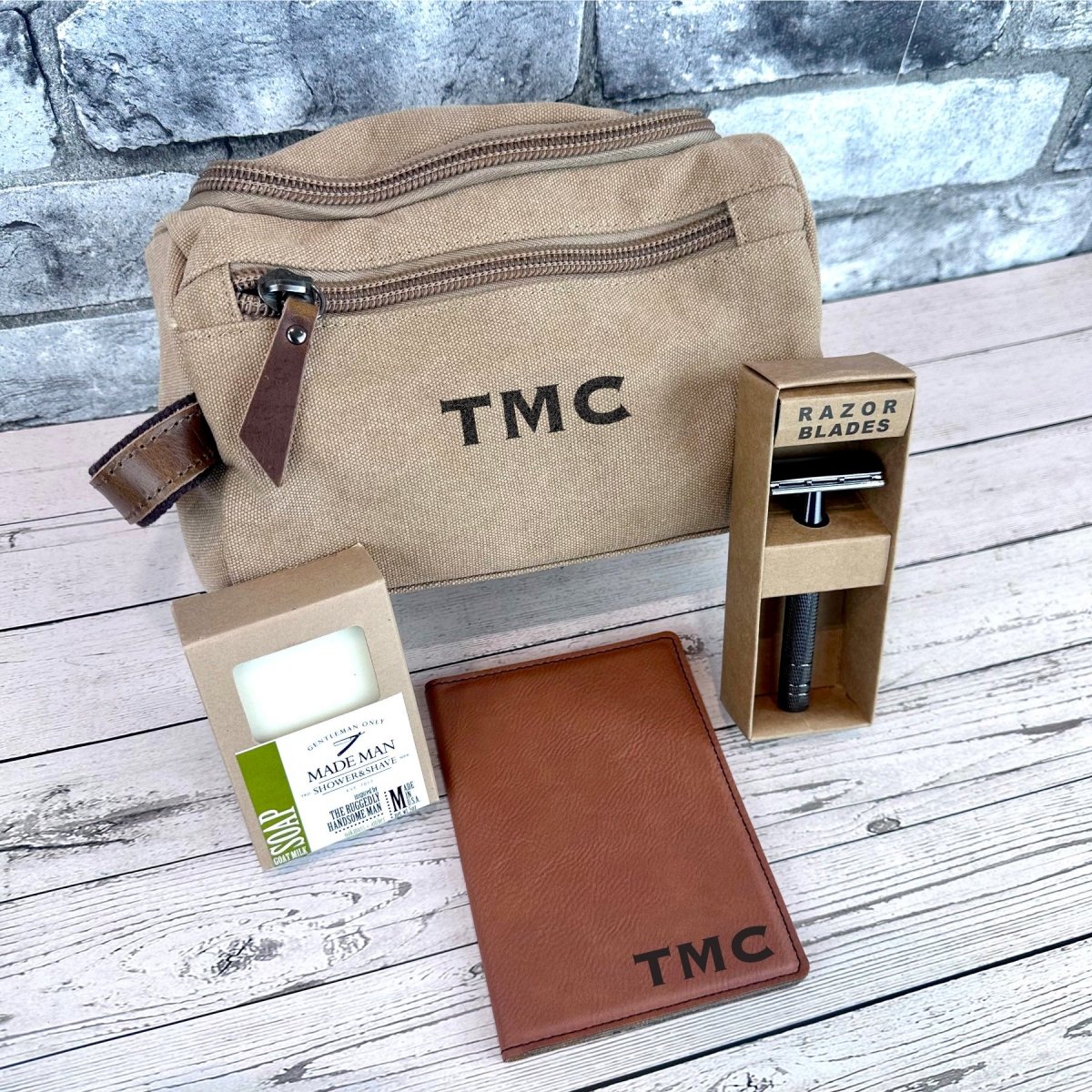 Unique Personalized First Class Set Customized Gifts for Men by Groovy Guy