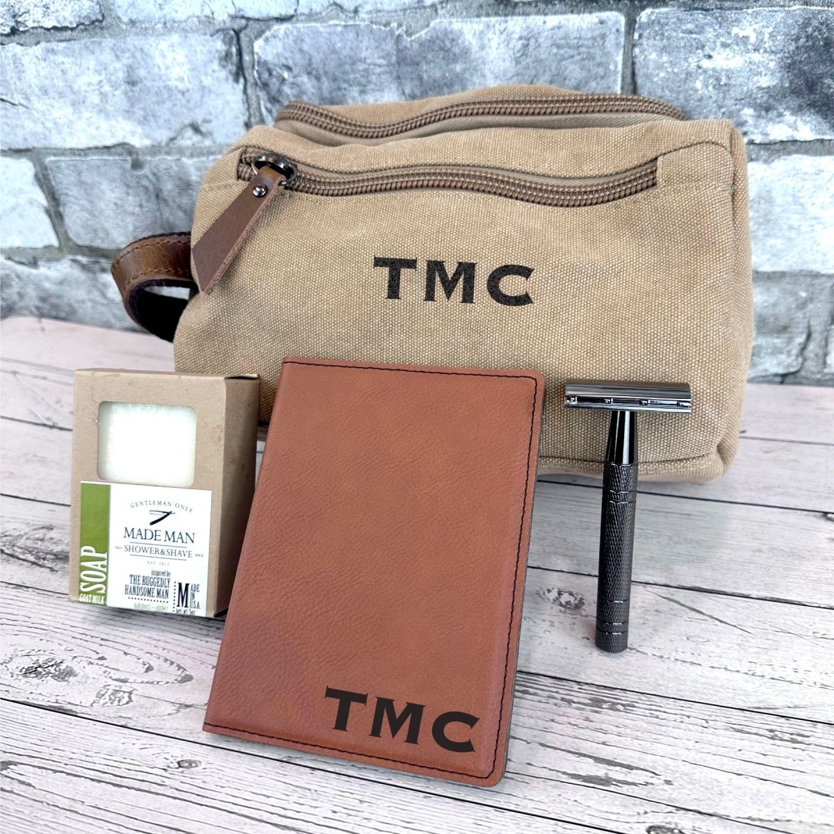 Unique Personalized First Class Set Customized Gifts for Men by Groovy Guy