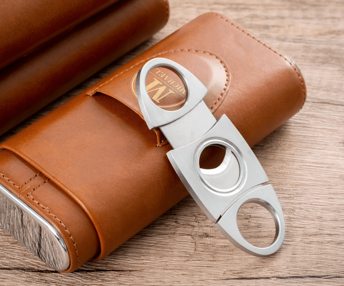 Unique Personalized Stogie Set Customized Gifts for Men by Groovy Guy