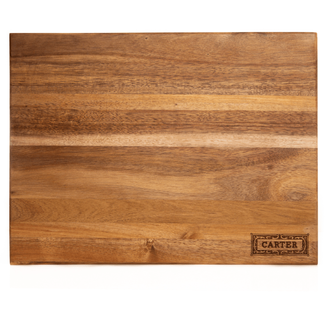 Unique Personalized Hell's Kitchen Chopping Block Customized Cutting Board Gifts for Men by Groovy Guy