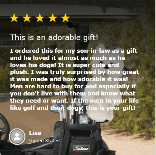 Unique Personalized Dog Breeds Golf Headcovers Customized Golf Head Covers Gifts for Men by Groovy Guy