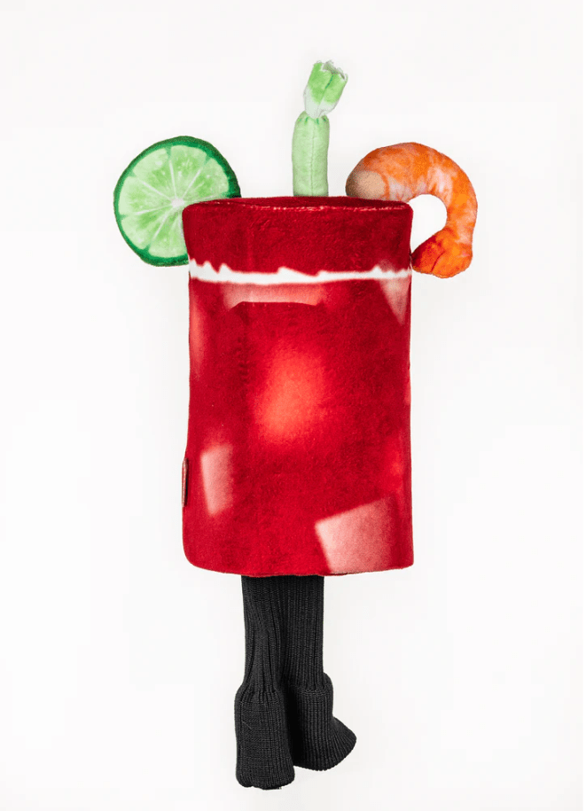 Unique Personalized Bloody Mary Golf Headcover Customized Golf Head Covers Gifts for Men by Groovy Guy