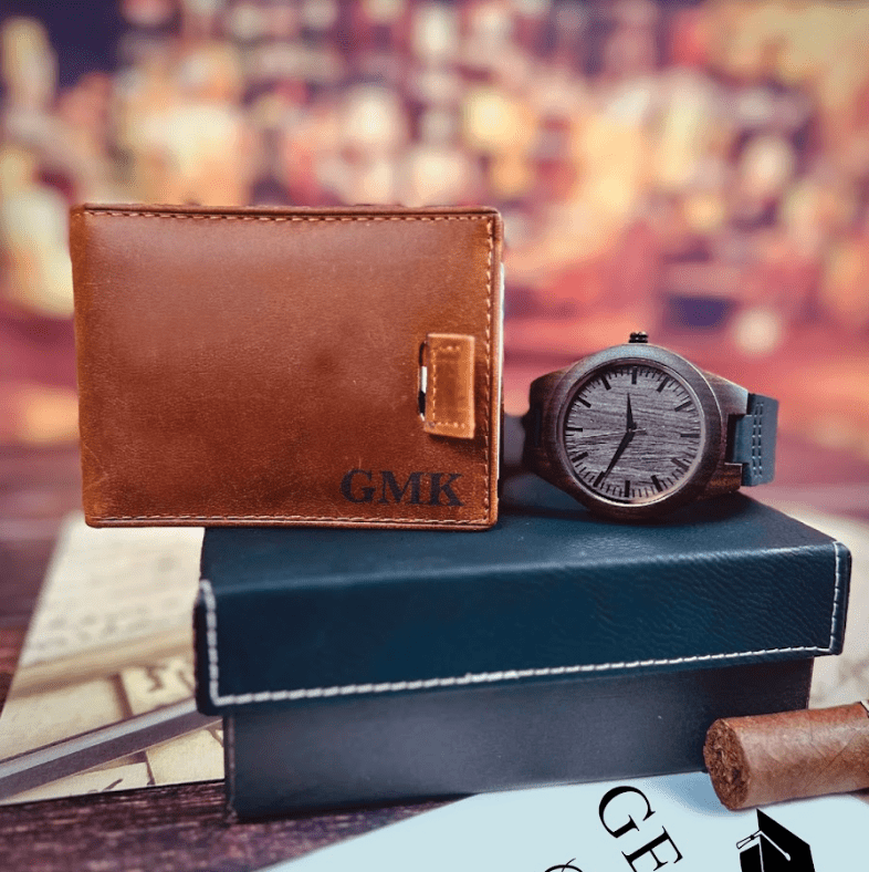 Unique Personalized Milestone Memento Gift Set Customized Graduation Gifts for Men by Groovy Guy