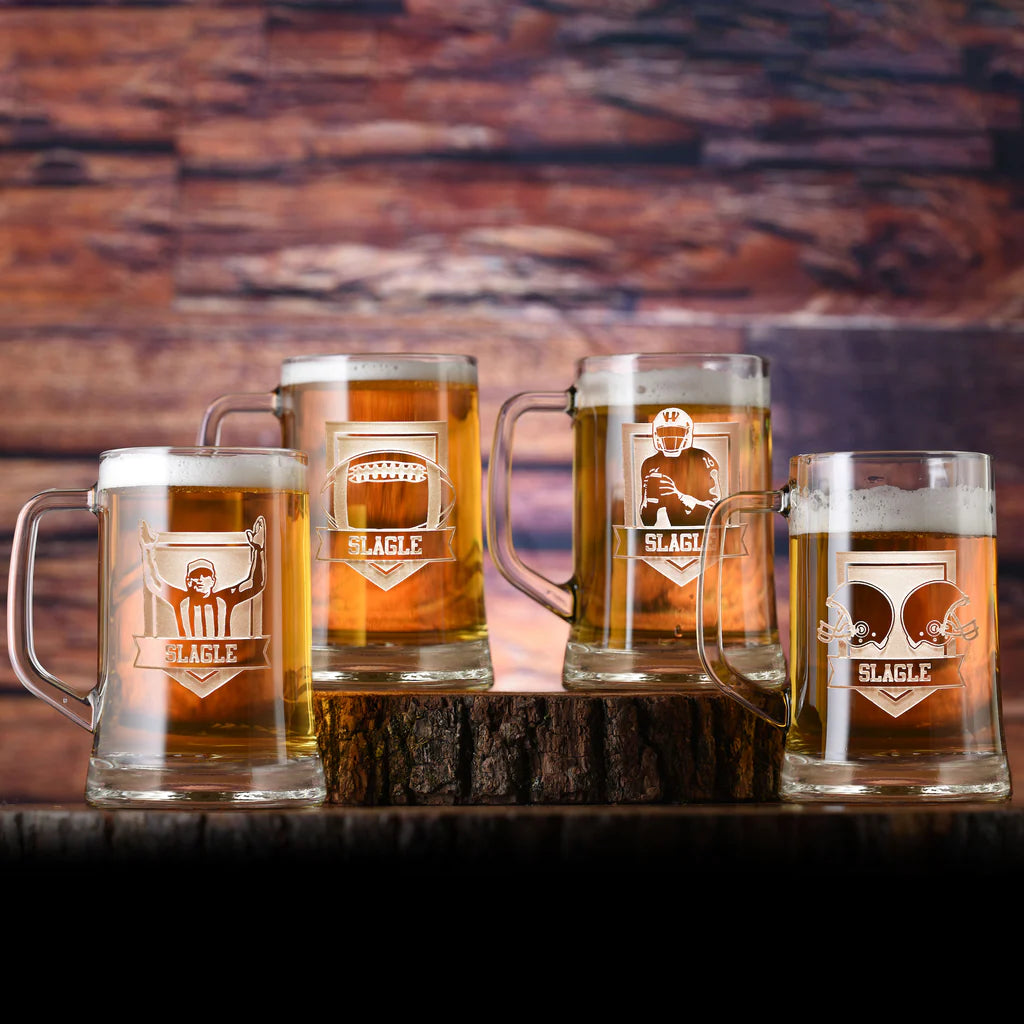 Personalized Beer Growler & Pint Glass Set, Barware