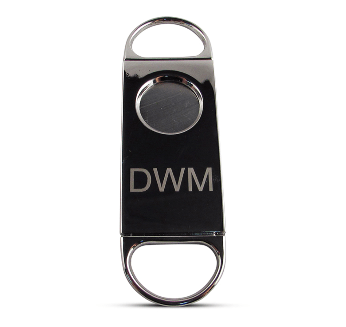 Unique Personalized Nickeled Cigar Cutter Customized Gifts for Men by Groovy Guy