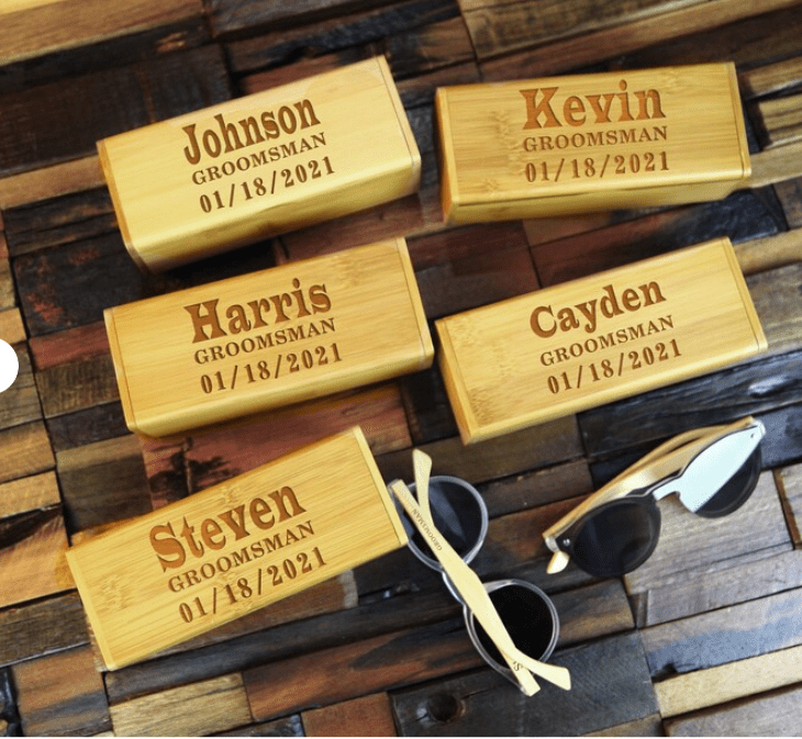 Unique Personalized Time For Shade Customized Sunglasses Gifts for Men by Groovy Guy