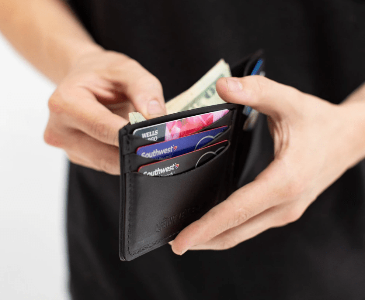 Unique Personalized Bowman Billfold Personalized Leather Wallet Customized Wallet Gifts for Men by Groovy Guy