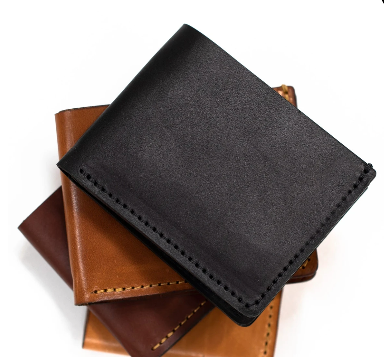 Bowman Billfold Personalized Leather Wallet