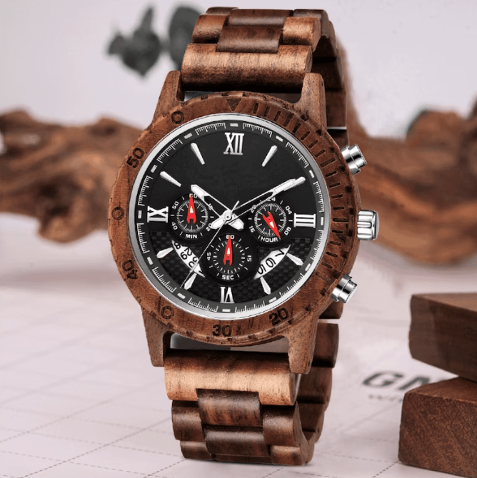 Unique Personalized Timber Time Customized Wearables Gifts for Men by Groovy Guy