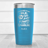 Light Blue Funny Old Man Tumbler With Shipping Plus Handling Design