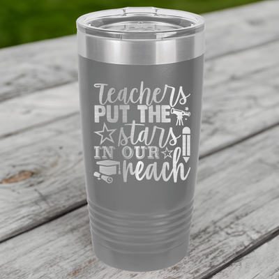 Funny Stars In Reach Ringed Tumbler