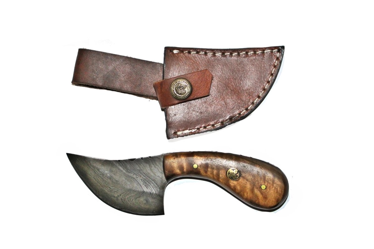 Unique Personalized Damascus Cleaver Customized Damascus Knife Gifts for Men by Groovy Guy