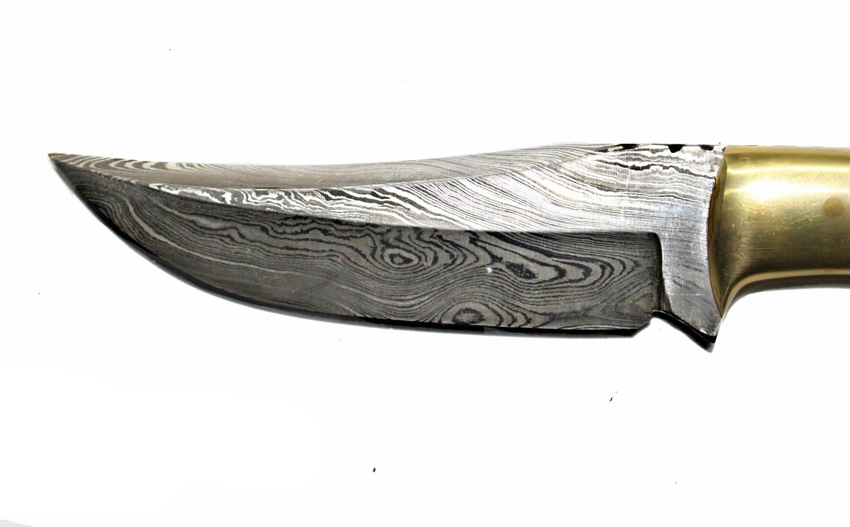 Unique Personalized Damascus Steel Blade Customized Damascus Knife Gifts for Men by Groovy Guy