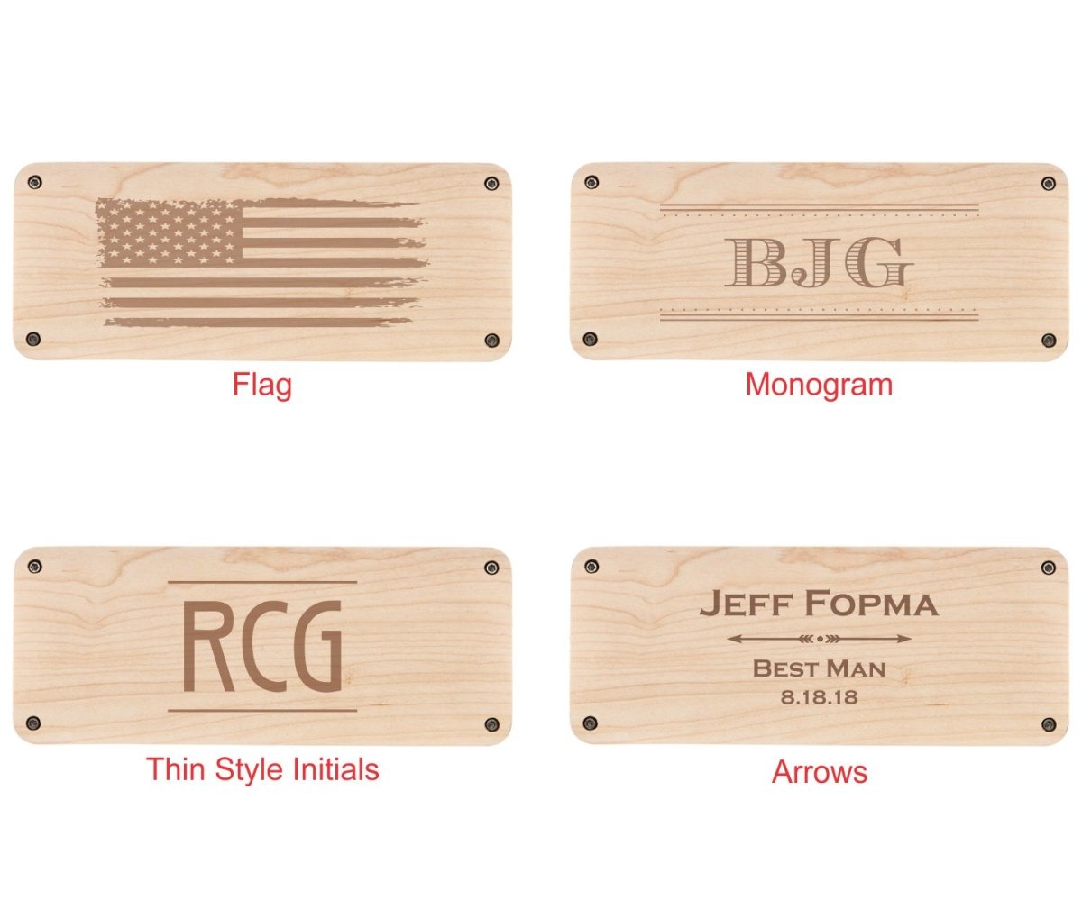 Unique Personalized Engraved Bluetooth Speaker Customized Electric Gifts for Men by Groovy Guy