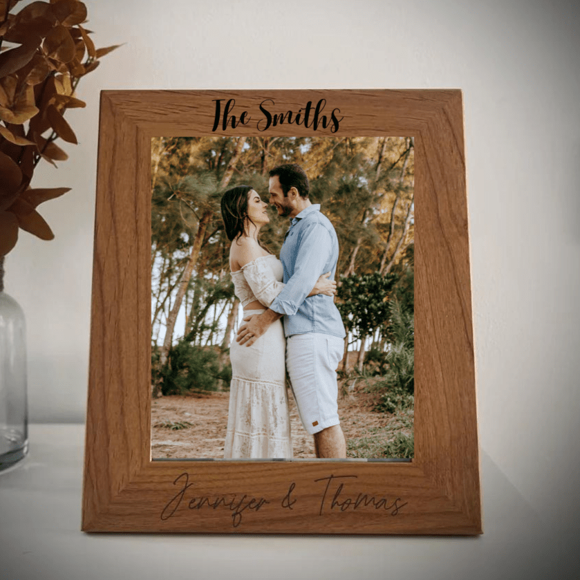 Unique Personalized Family Frame Customized Gifts for Men by Groovy Guy