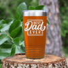 Orange fathers day tumbler The Best Dad