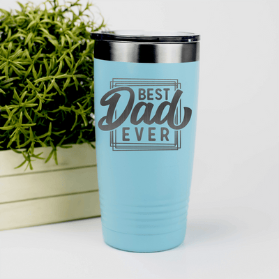 Teal fathers day tumbler The Best Dad