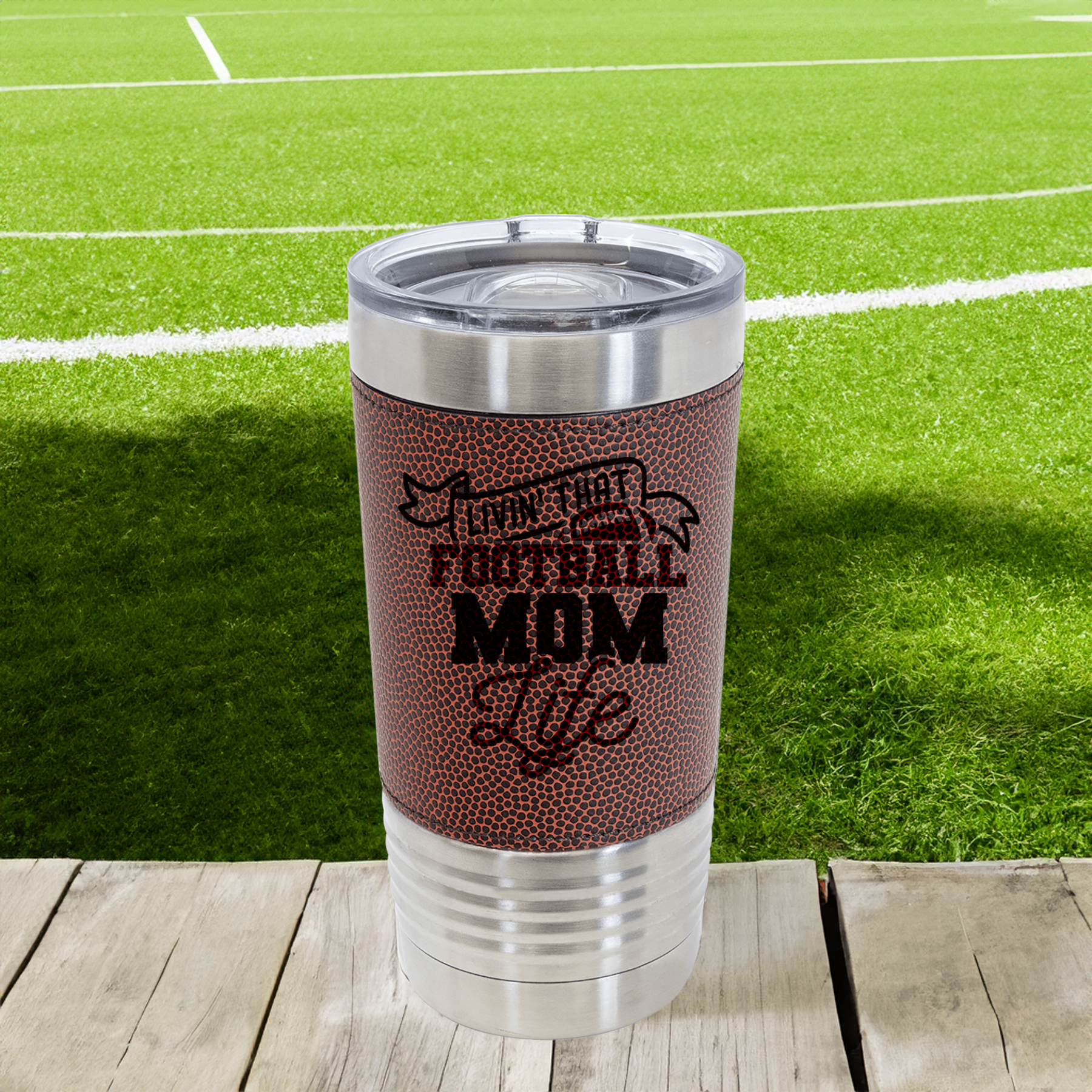 The Daily Grind Of A Football Mom Football Tumbler