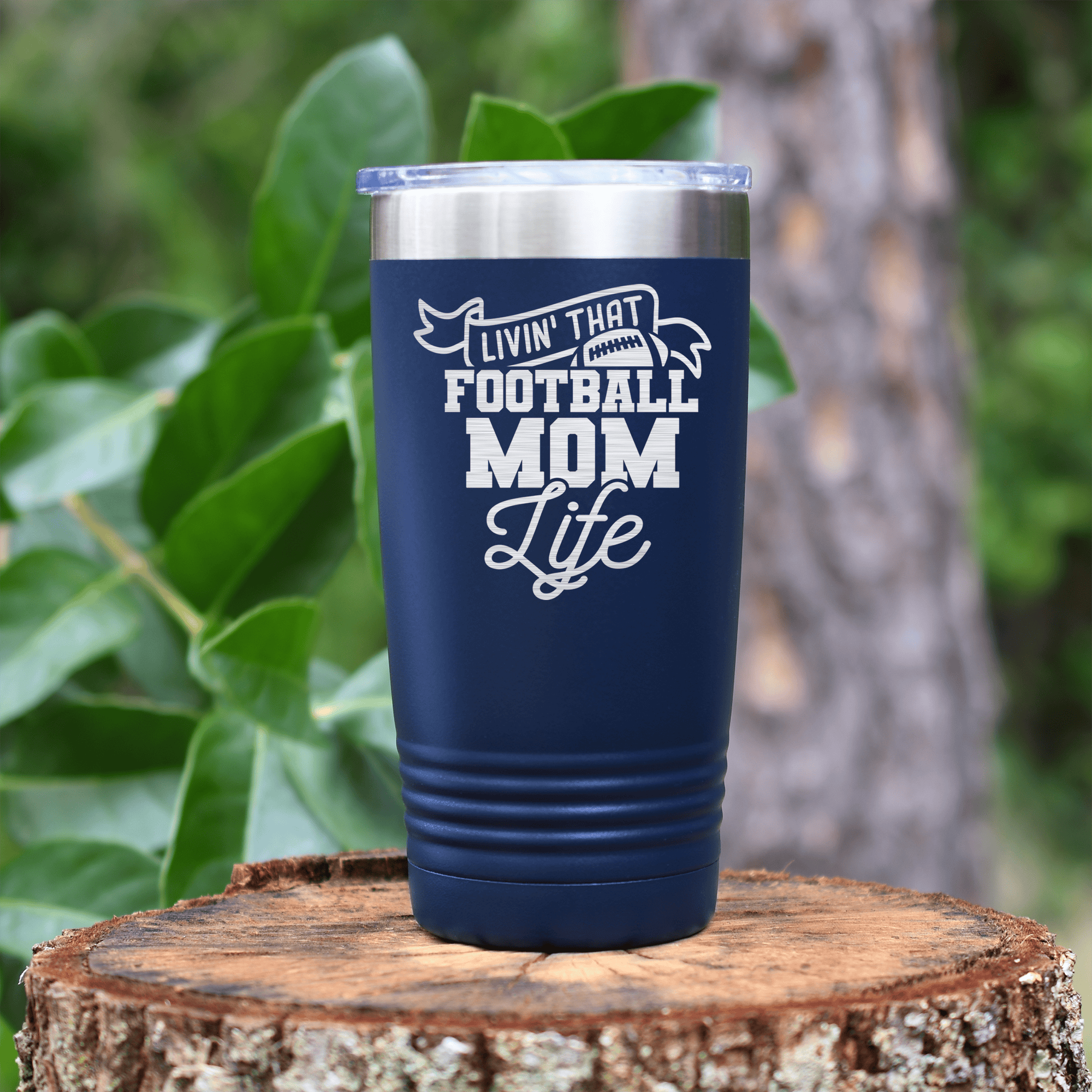 Navy football tumbler The Daily Grind Of A Football Mom