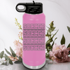 Light Purple Soccer Water Bottle With The Essence Of Soccer Design