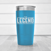 Light Blue fathers day tumbler The Legendary Father