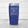 Blue fathers day tumbler The Origional Great Dad