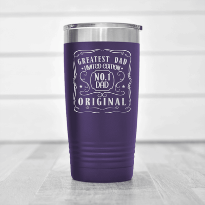 Purple fathers day tumbler The Origional Great Dad