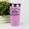 Pink pickelball tumbler The Pickleball Queen