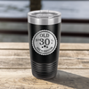 Funny Thirty Aged To Perfection Ringed Tumbler