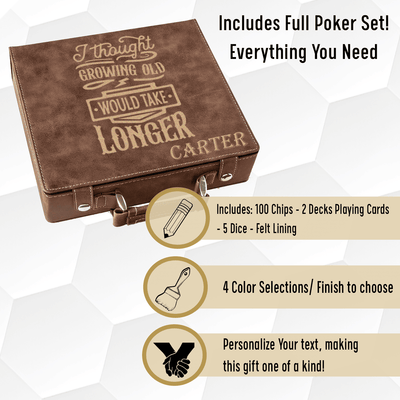 Thought This Would Take Longer Poker Gift Set