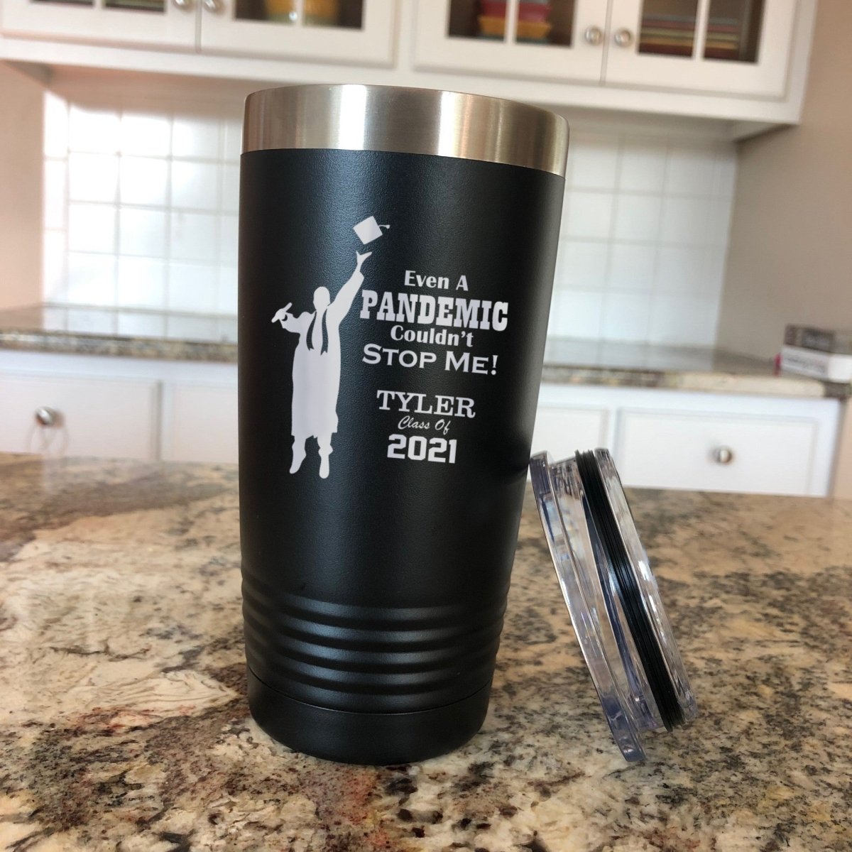 Unique Personalized Grad Guzzler Customized Gifts for Men by Groovy Guy